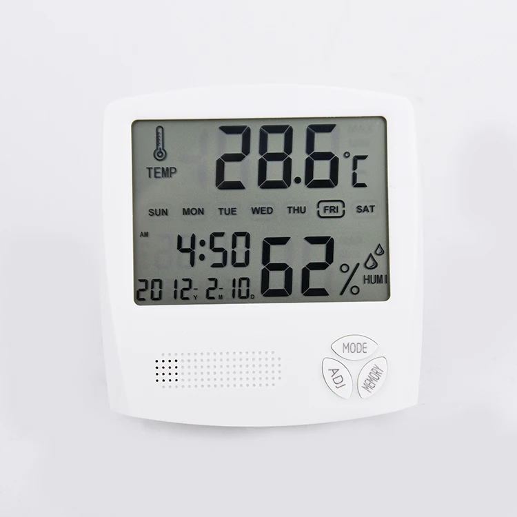 RTS-308 high quality LCD digital thermometer hygrometer made in China