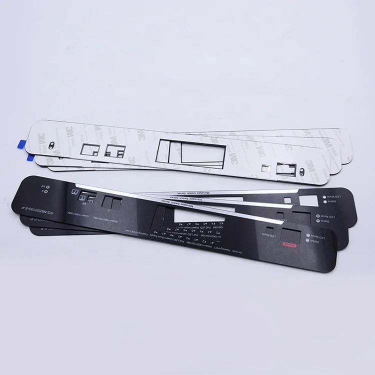 OEM пользовательский дизайн напечатанная Графическая панель верхнего слоя