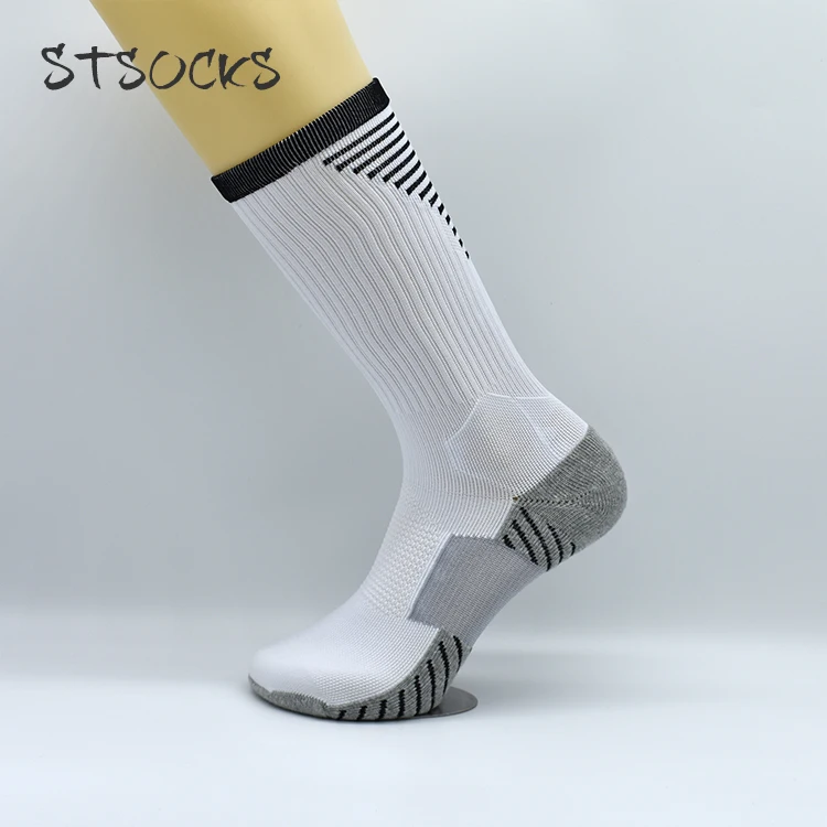 
 Оптовая продажа от производителя, мужские хлопковые носки до колен для футбольной команды, спортивные носки до щиколотки  