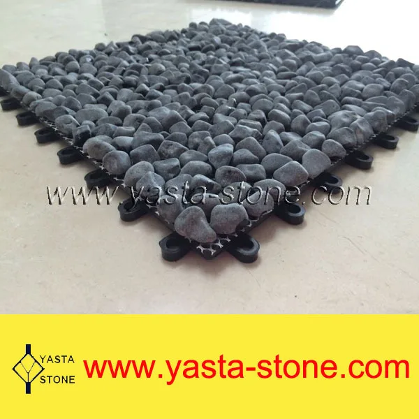 Cheap Cobble Stone Interlocking Pebble Stone Tile