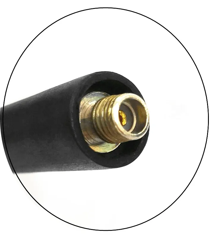 
136-174 mhz VHF/UHF Rubber Whip Handheld Walkie Talkie Antenna 