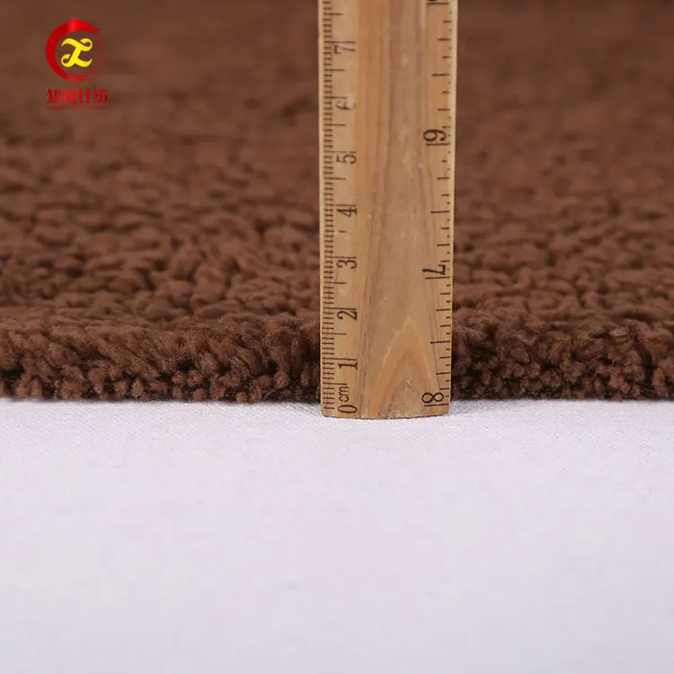 High quality shu velveteen sherpa fleece textile fabric for garment