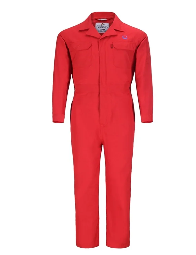 EN11612 FR Workwear NFPA2112 100% Cotton Overall FR Reflective Durable Protective Coverall
