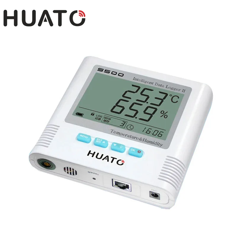 Server Room Monitoring Sensor Used Digital Alarm Thermometer Hygrometer