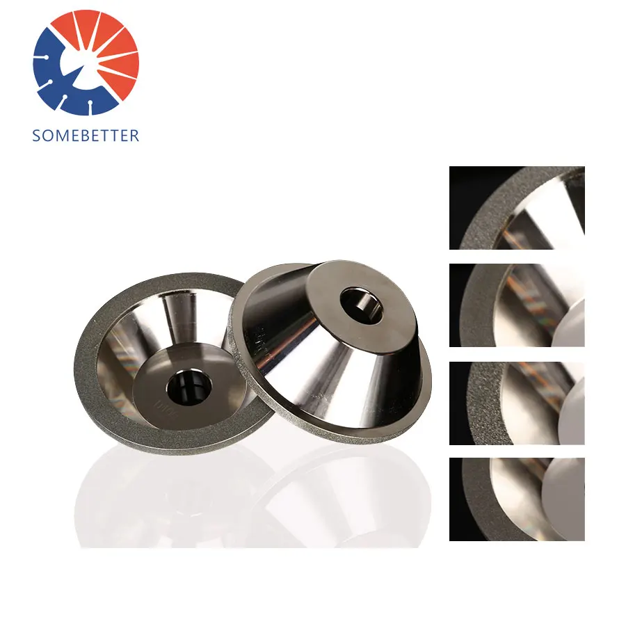 Алмазный шлифовальный круг для заточки мраморных кромок гальванический профиль камень алмазные