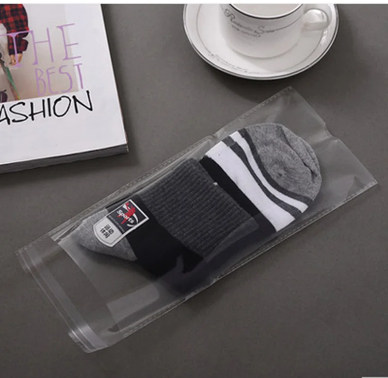 Wholesale Clear Self Seal Adhesive Cello Cellophane Resealable Plastic OPP Bag A3 A4 DL