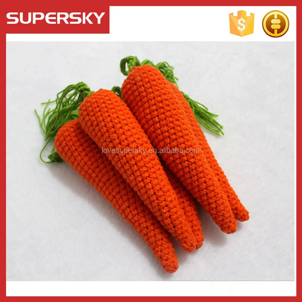 T208-6 Hot hand knitted amigurumi plush toys for baby
