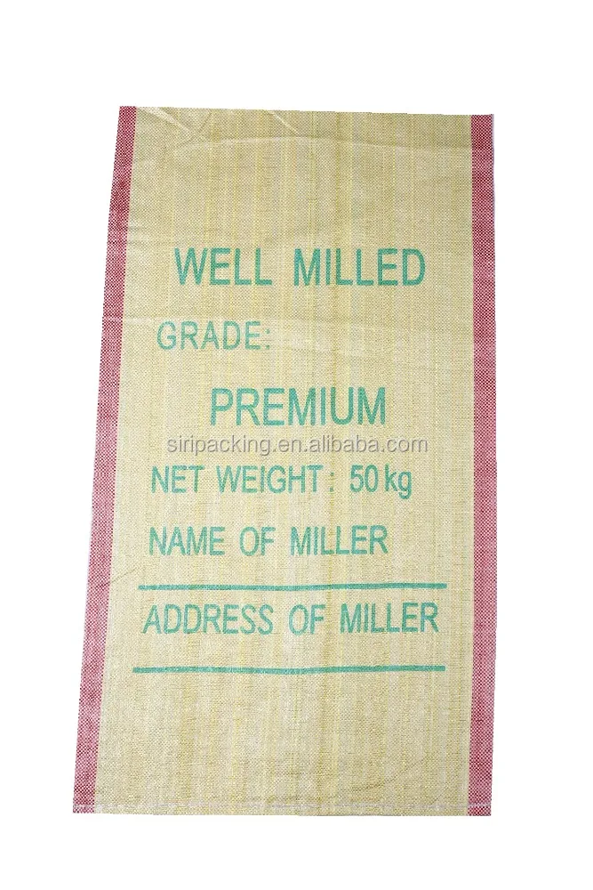 
Polypropylene PP Woven Sack Used for Packing Flour, Rice, Grain, Cereal, Cheap Plastic Woven Bag, Low Price PP 