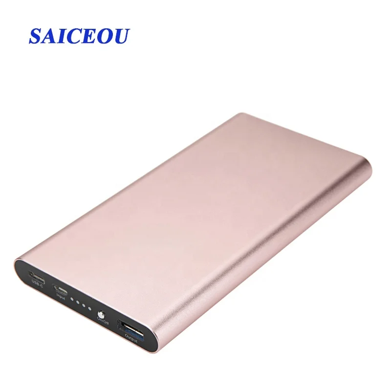 
Universal Type-C External 10000mah External Battery power bank fast 
