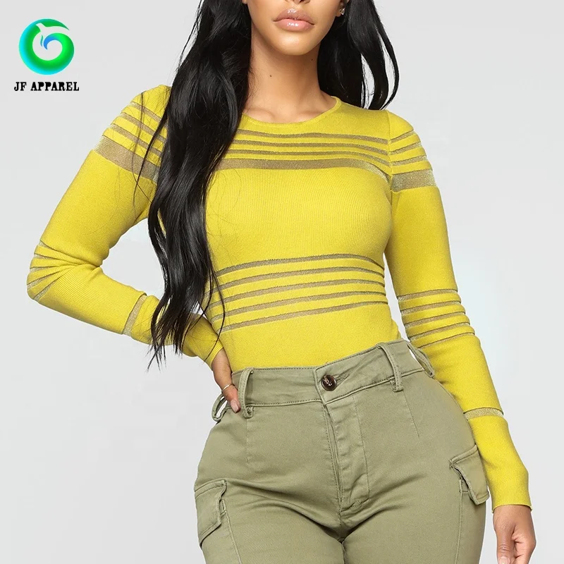 Custom Most Popular Sexy Adult Women Mesh Detail Bodysuit