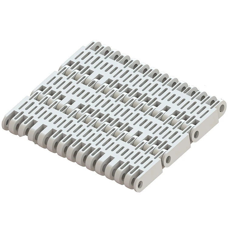 Modular plastic conveyor belt for conveyor system