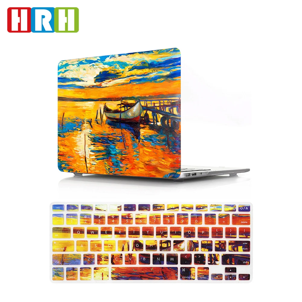 2 In 1 Keyboard Cover And Hard Case  For Macbook Air Pro Retina  pro 13 15 touch bar A2179 A2337 A2338 M1 laptop cover case