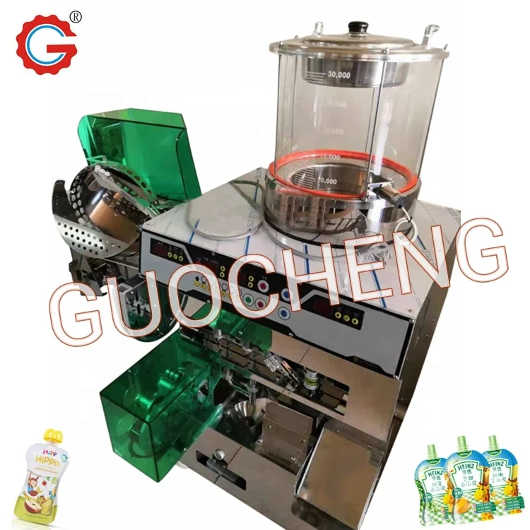Automatic Juice Filling Capping Machine Doypack Filling Machine