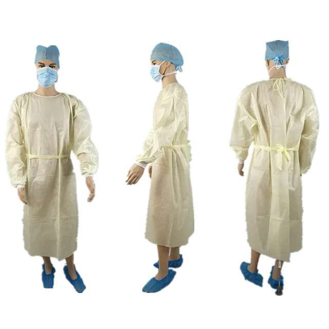 
Disposable Surgery Gown/PP coat /Nonwoven Lab Gown 