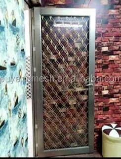 Factory Wholesale Prices Wire Mesh For Window And Door Fencing aluminium  wire mesh