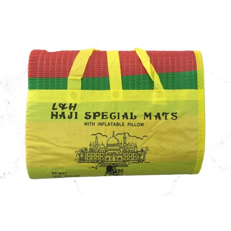 Custom cheap recyclable picnic haji camping tent mat