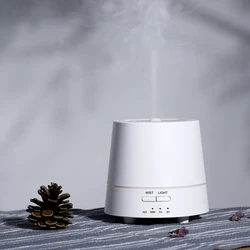 150ml colorful led night light mini ultrasonic fogger cool mist humidifier essential oil aroma diffuser