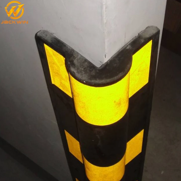 Parking safety rubber corner wall guard