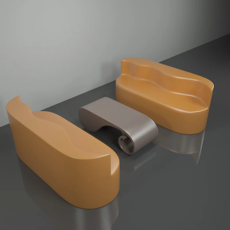 Modern Top Grade Table Sofa Set for the Living Room