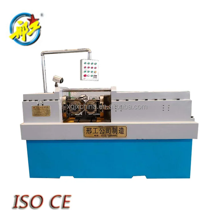 
China Supplier High Efficiency Construction Tool Rib Peeling Rebar Thread Rolling Machine 