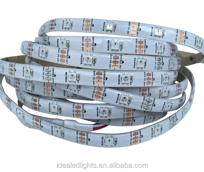 Программируемая Цифровая Светодиодная гибкая лента WS2812 5 В 30 светодиодов/м