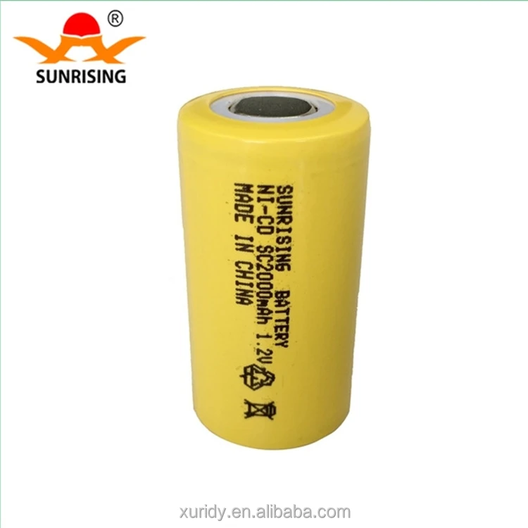 Sunrise Ni-cd sub-c 1.2v 2000mah battery