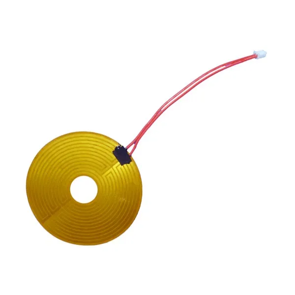 Round Kapton Polyimide Flexible Heaters 12V 300MM With Thermistor