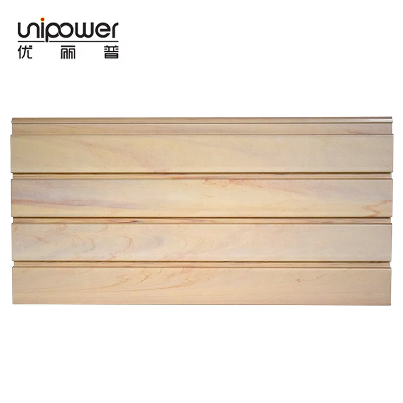 Unipower wall storage solutions PVC white wood black grey yellow blue red slatwall Panel Kit