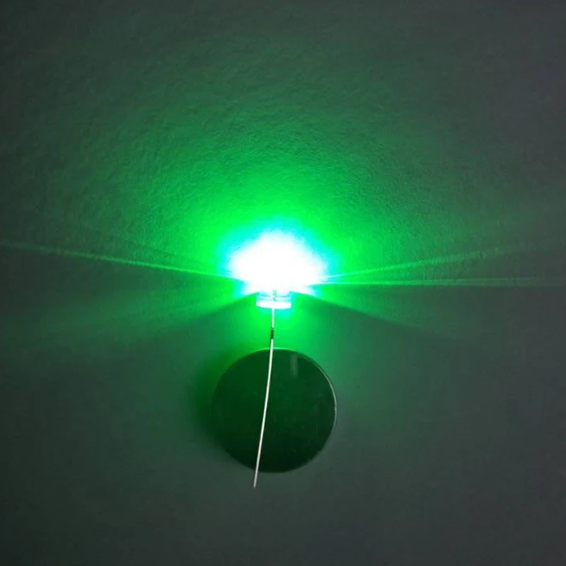 Vanfun света проходящего через отверстие посылка 3 мм 5 мм 2 шпильки RGB светодиод