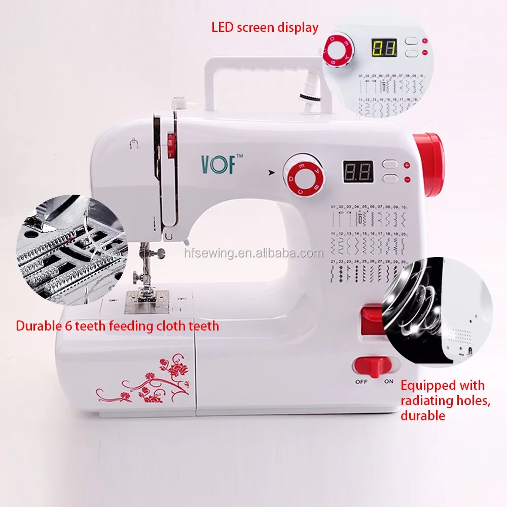 FHSM-702  homeuse electric button  interlock sewing machine with 30 stitches