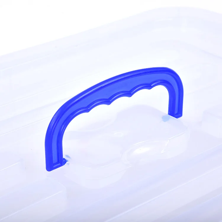 Multi-function PP plastic storage box 5 container 50 liter,empty containers giant size storage