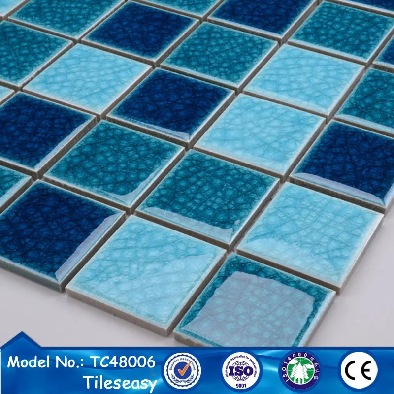 chinese factory stocks stickers types swimming pool tile mosaic
