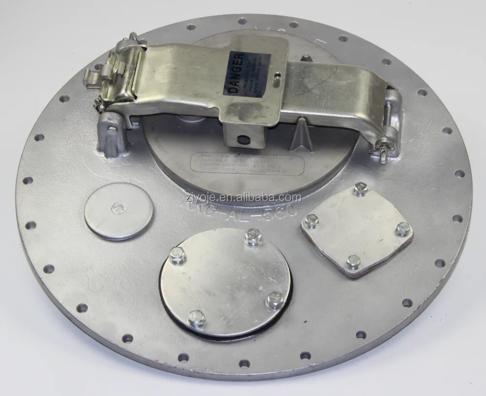 20 Inch Aluminum Manhole Cover / oil tank flange manhole cover