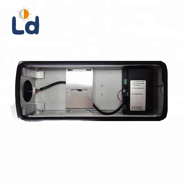 
IP66 Aluminium Alloy S-LD042 Heavy CCTV Camera Housing with infrared LED 