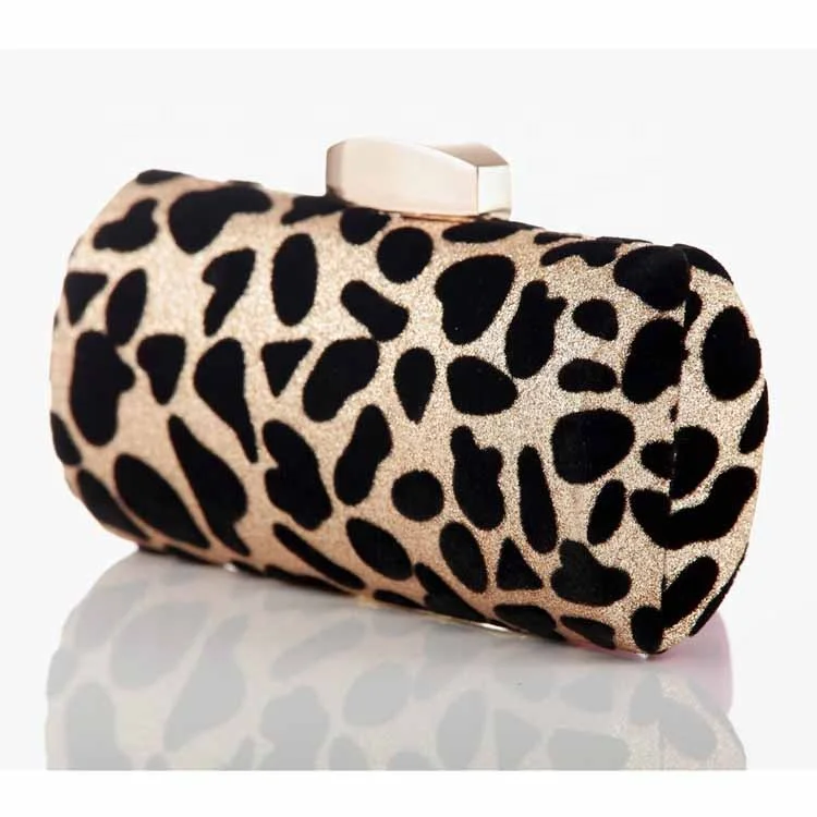 Fashion Leopard style magazine clutch purse, clutches and purses for women