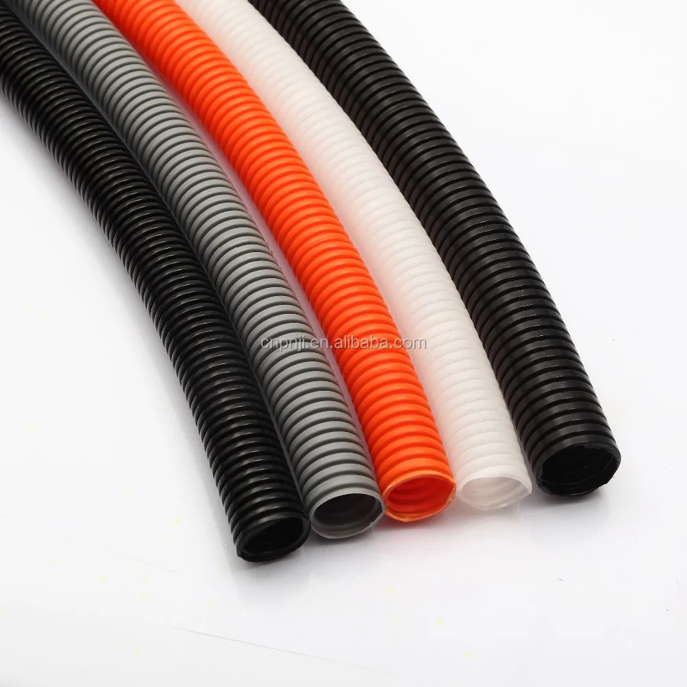 PA material AD18.5 Nylon electrical decorative corrugated flexible conduit