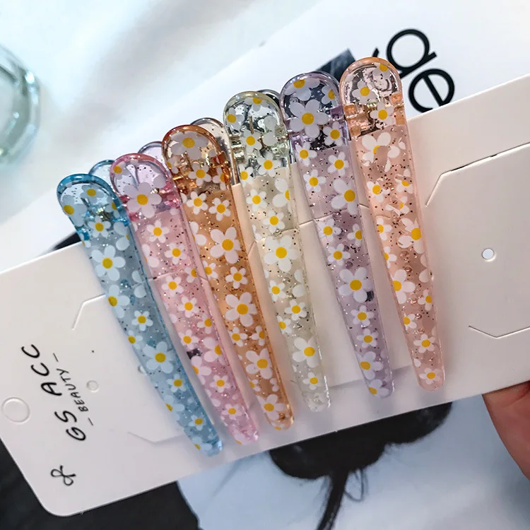 
Новинка 2018, корейский Восточный ворот, карамельные цвета, заколка для волос в форме макарона, маленькие цветы, утка 