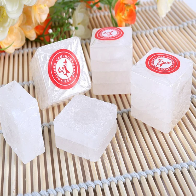 Factory Outlet 100% Environmental Friendly Religious Camphor Block Refined Camphor Tablet Camphor Block