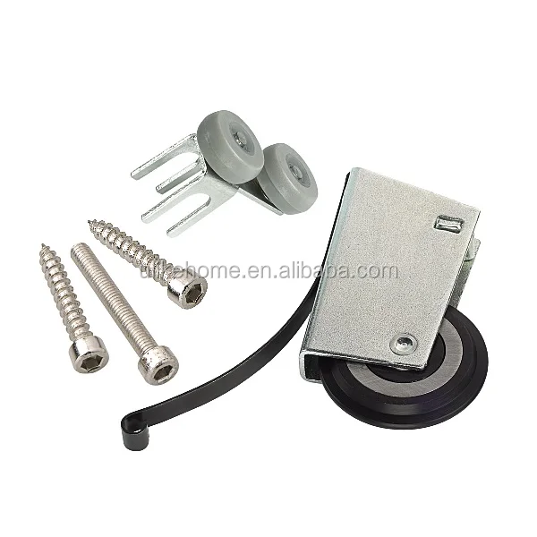 asymmetric top caster wheels bearing Roller sets for wardrobe sliding doors
