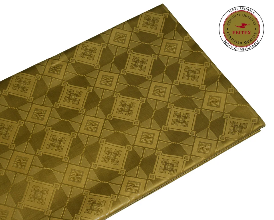 Latest Design African Traditional Garment Fabric Guinea Brocade Fabric Abaya Kaftan Dubai For Shirt Dress