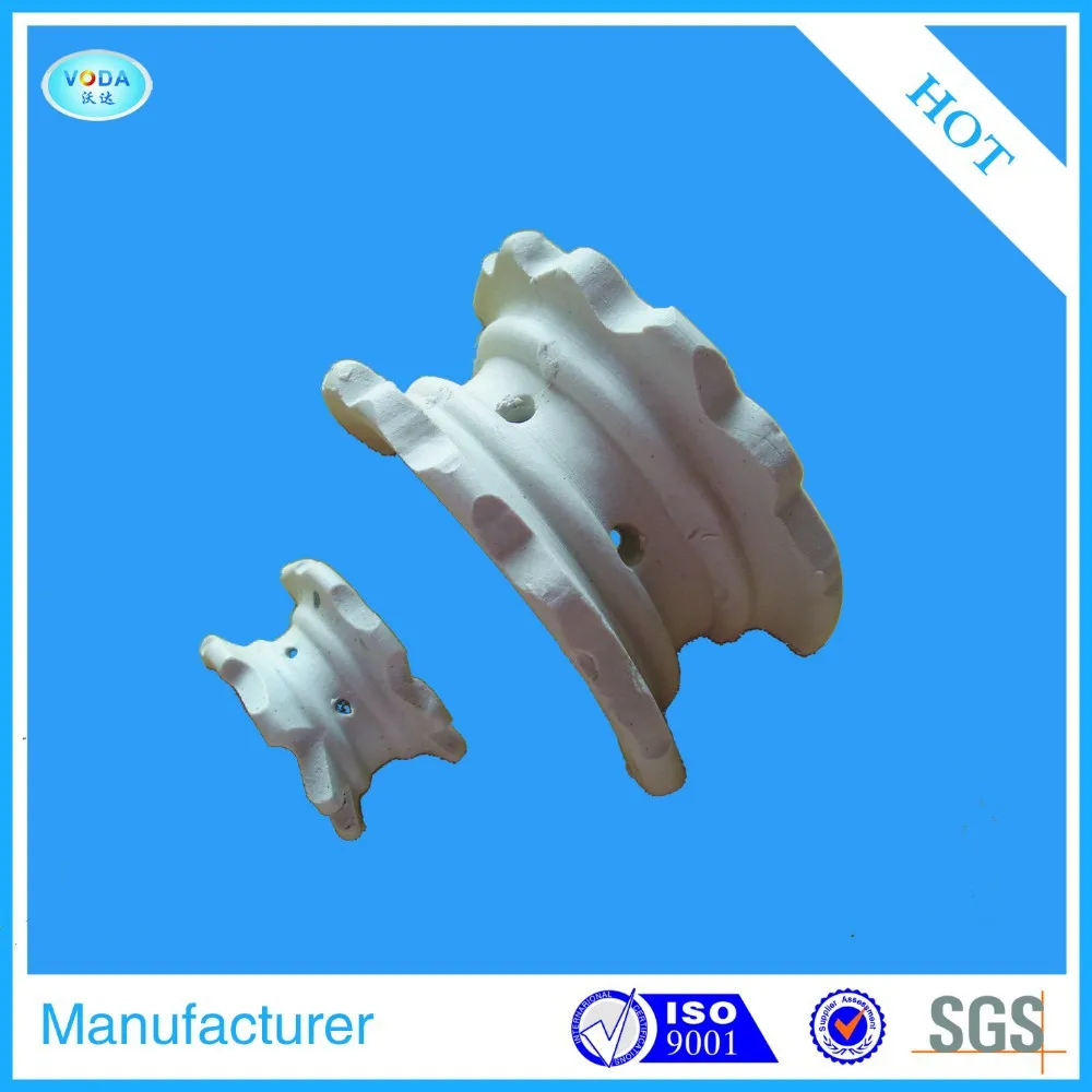 
 Керамические сиденья Super Intalox 12 мм 19 мм 25 мм 38 мм 50 мм 76 мм  