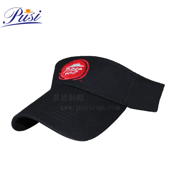 
Wholesale women adjustable sun visor custom embroidery cotton sun visor hat Sun visor cap/Sports visor hat for men/Cap 