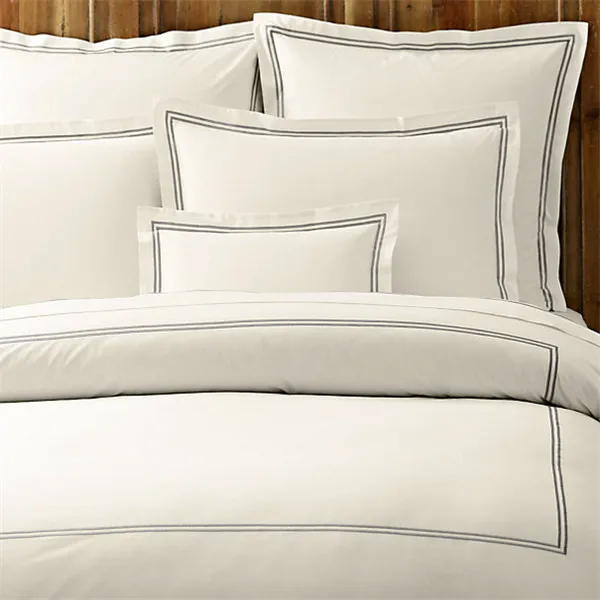 Пододеяльник из 100% хлопка с вышивкой для гостиницы Star