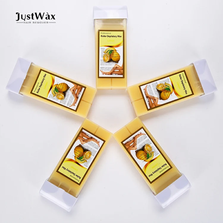 100g Wax Roll Depilatory Cartridge Soft Wax Refill for Hair Removal Wax Strip No Pain