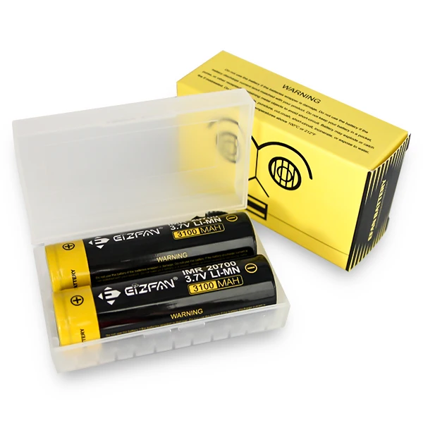 Wholesale unique style Efan colorful plastic battery case for 20700 21700 batteries