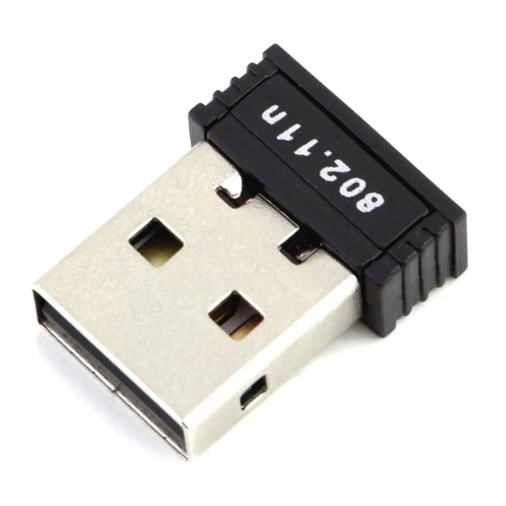 Беспроводной мини-ключ USB 2,0 WIFI 802.11n/g/b адаптер драйвера Lan интернет 150 Мбит/с