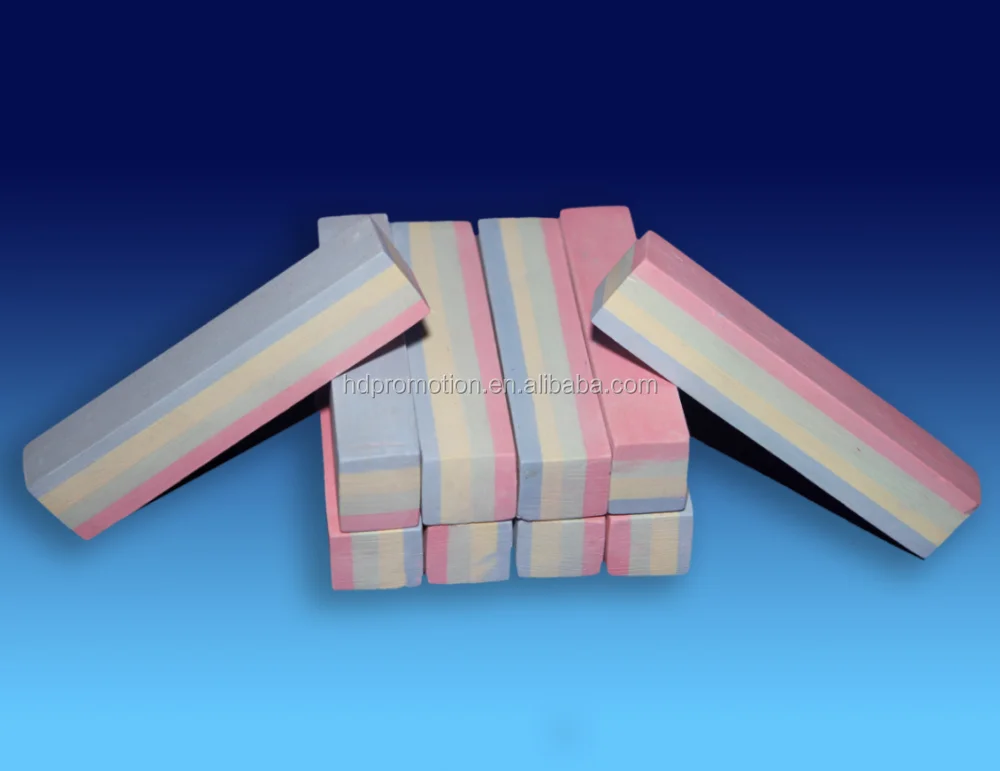 Rainbow square chalk