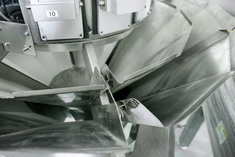 Standard 14 head multihead weigher weighing and packing machine for weighing snack foods