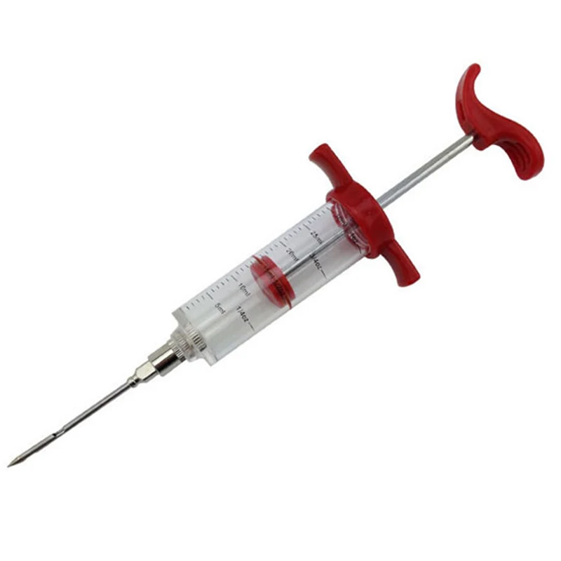Hot Selling Marinade Injector Flavor Syringe Cook Meat Poultry Turkey Chicken BBQ