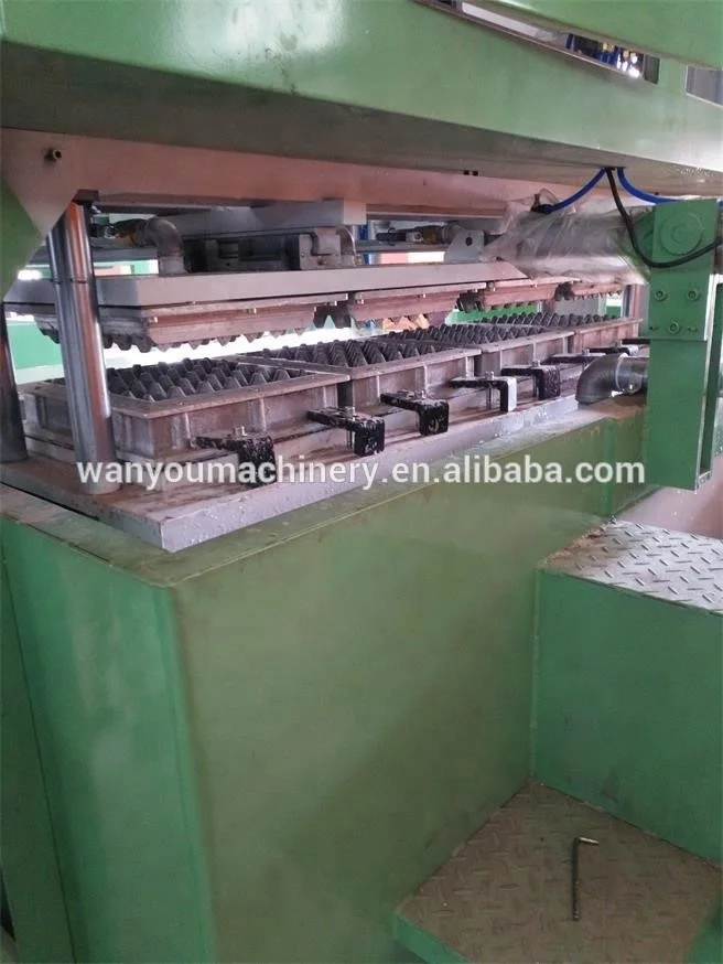 computer control small egg tray manufacturing machine
